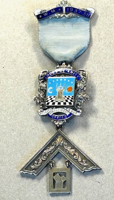 Frimurer vedhæng, Lodge of Amity Frimurer vedhæng, Lodge of Amity