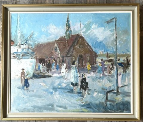 Svend Nielsen maleri Svend Nielsen maleri