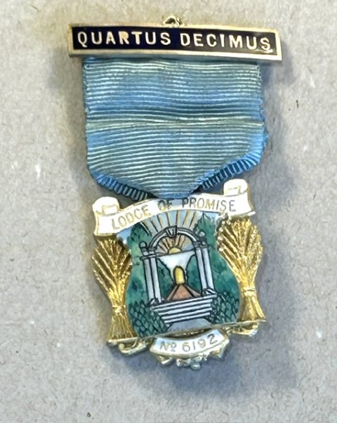 Frimurer vedh�ng, Lodge of  Promise