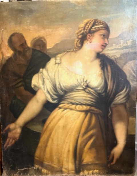 Maleri med bibelsk motiv Maleri med bibelsk motiv