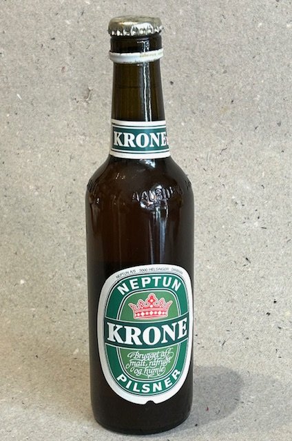 Krone l p snapseflaske
