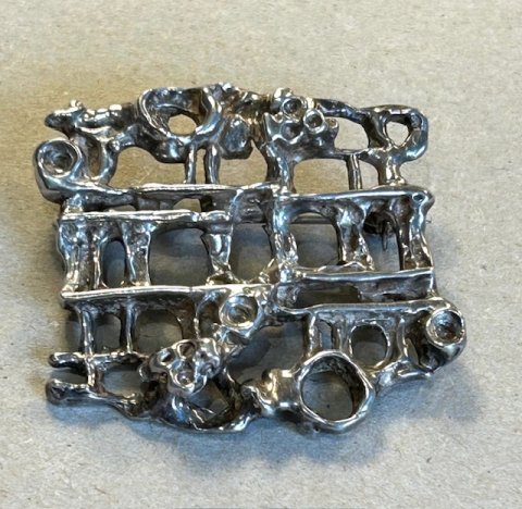 Norsk slvvedhng / broche
