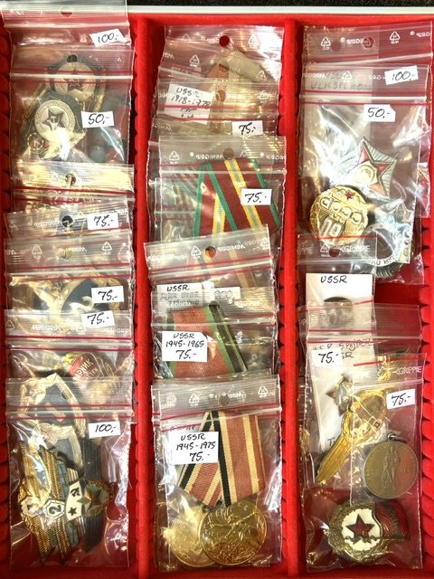 Medaljer og mærker fra USSR Medaljer og mærker fra USSR