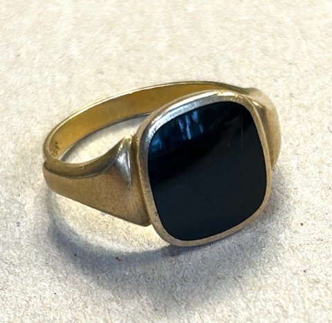 Signetring med Onyx Signetring med Onyx
