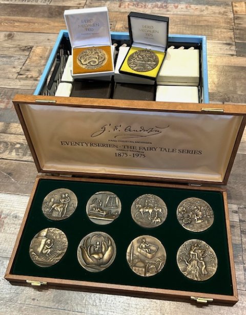 Oprydning, Diverse Anders Nyborg medaljer Oprydning, Diverse Anders Nyborg medaljer