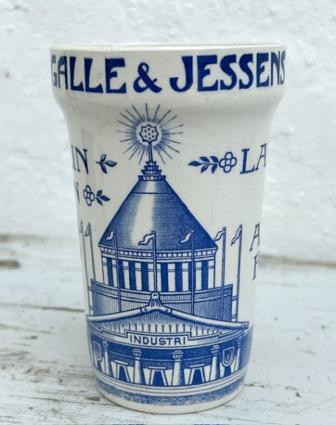 Galle & Jessen reklame bæger Galle & Jessen reklame bæger